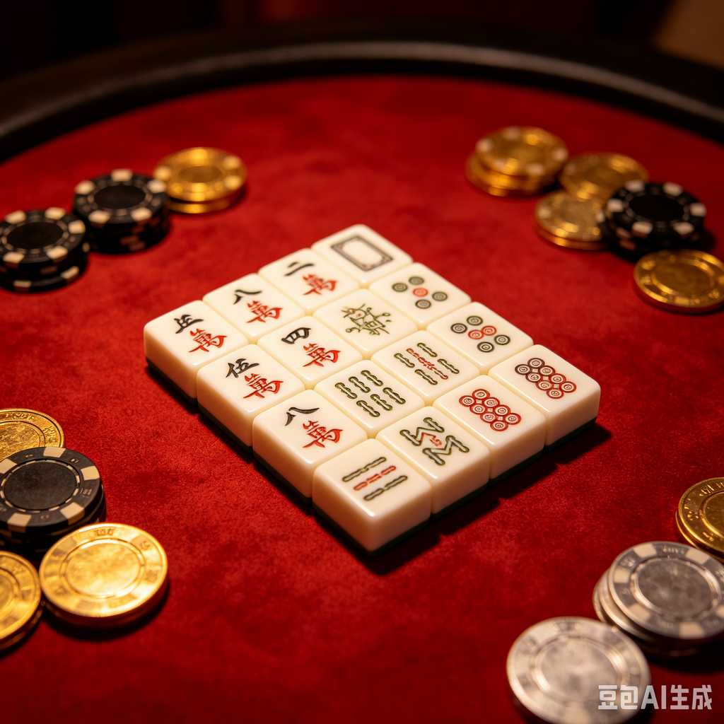 camping mahjong game set
