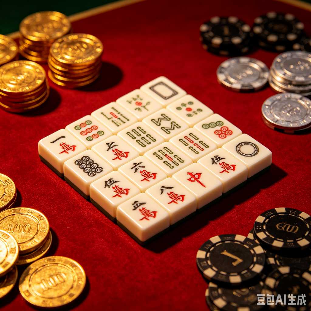 gradient color mahjong tiles