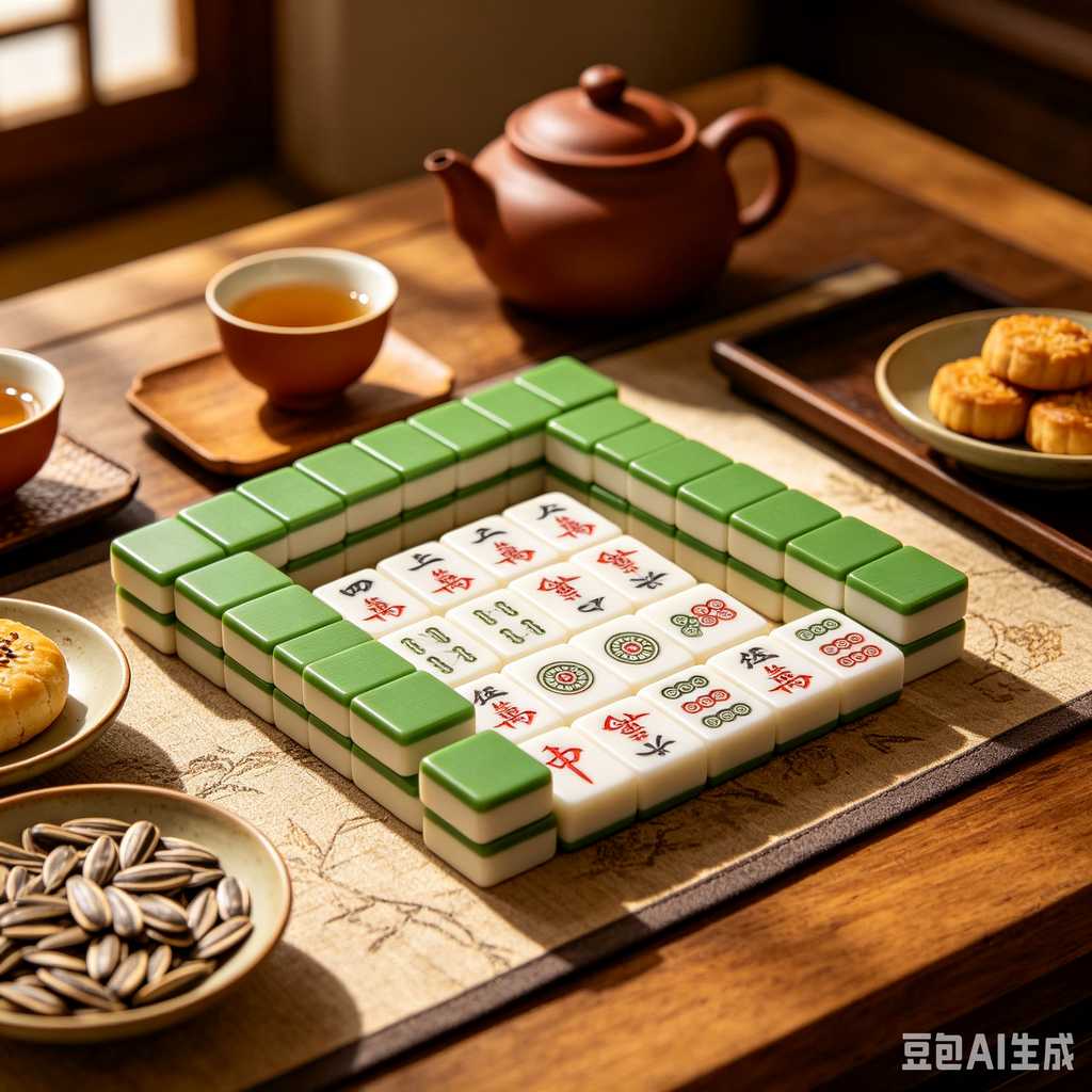 new color mahjong set arrival